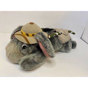 Winnie the Pooh's Disneyland Resort‎ Safari Eeyore 14” Plush Stuffed Animal